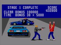 Taito Chase HQ, capture décran
